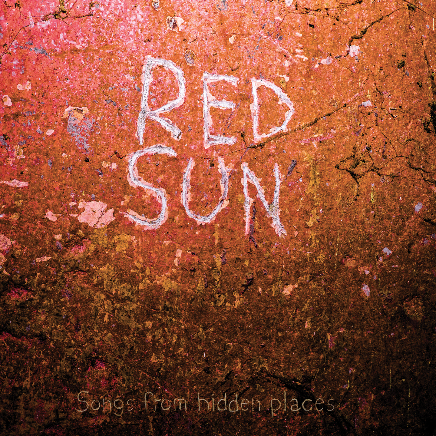 RED SUN – Songs From Hidden Places (LP sleeve cover)